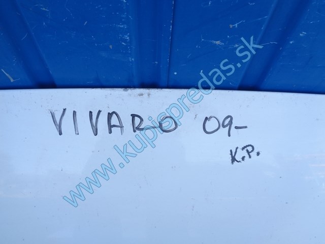 predná kapota na opel vivaro, lift